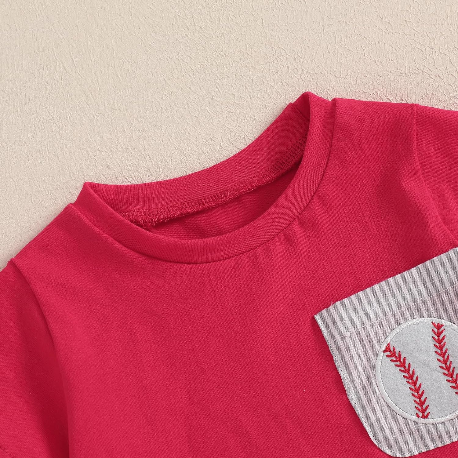 Girditemo Toddler Baseball 2-Piece Sets for Boys 3M-3T Summer Outfits