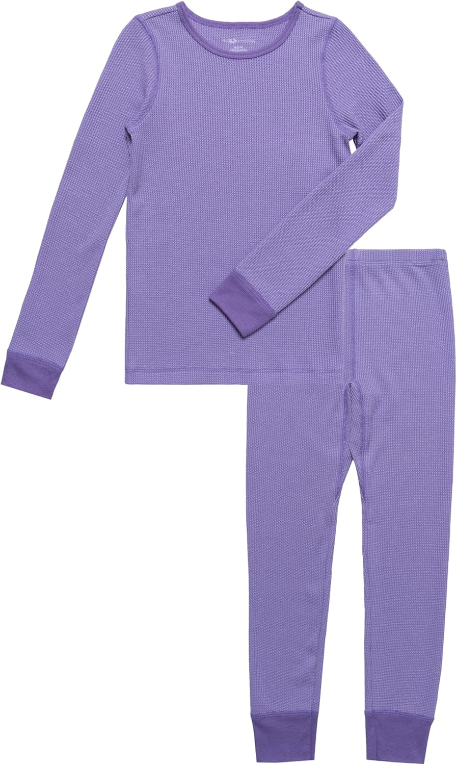 Fruit of the Loom Girls Premium Thermal Waffle Underwear Set Soft Comfortable