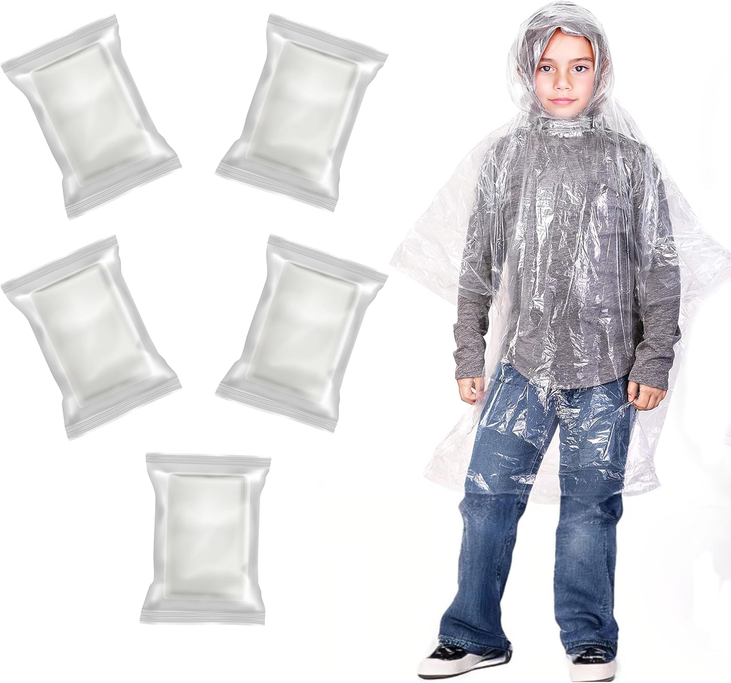 EcoNour Kids Rain Poncho