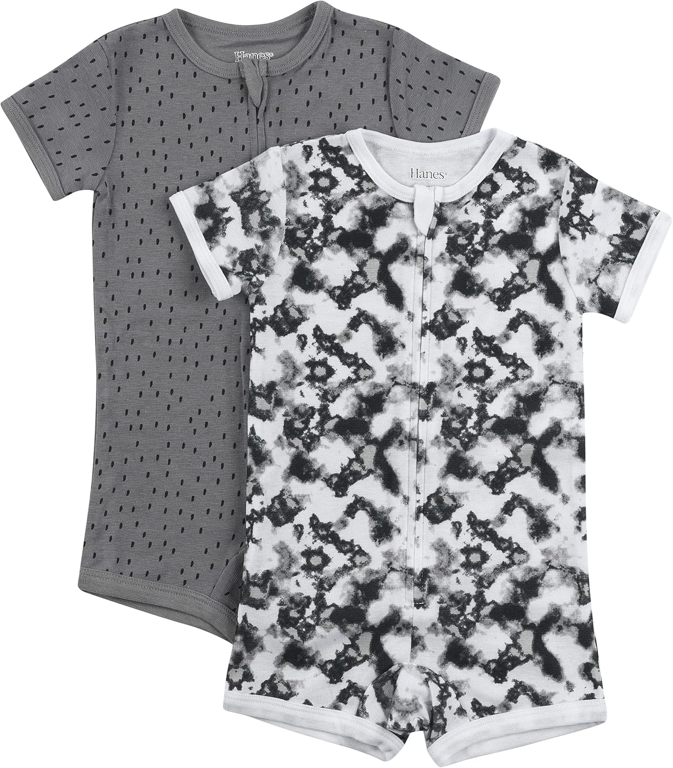 Hanes Baby Ultimate Zippin Romper 2-Pack