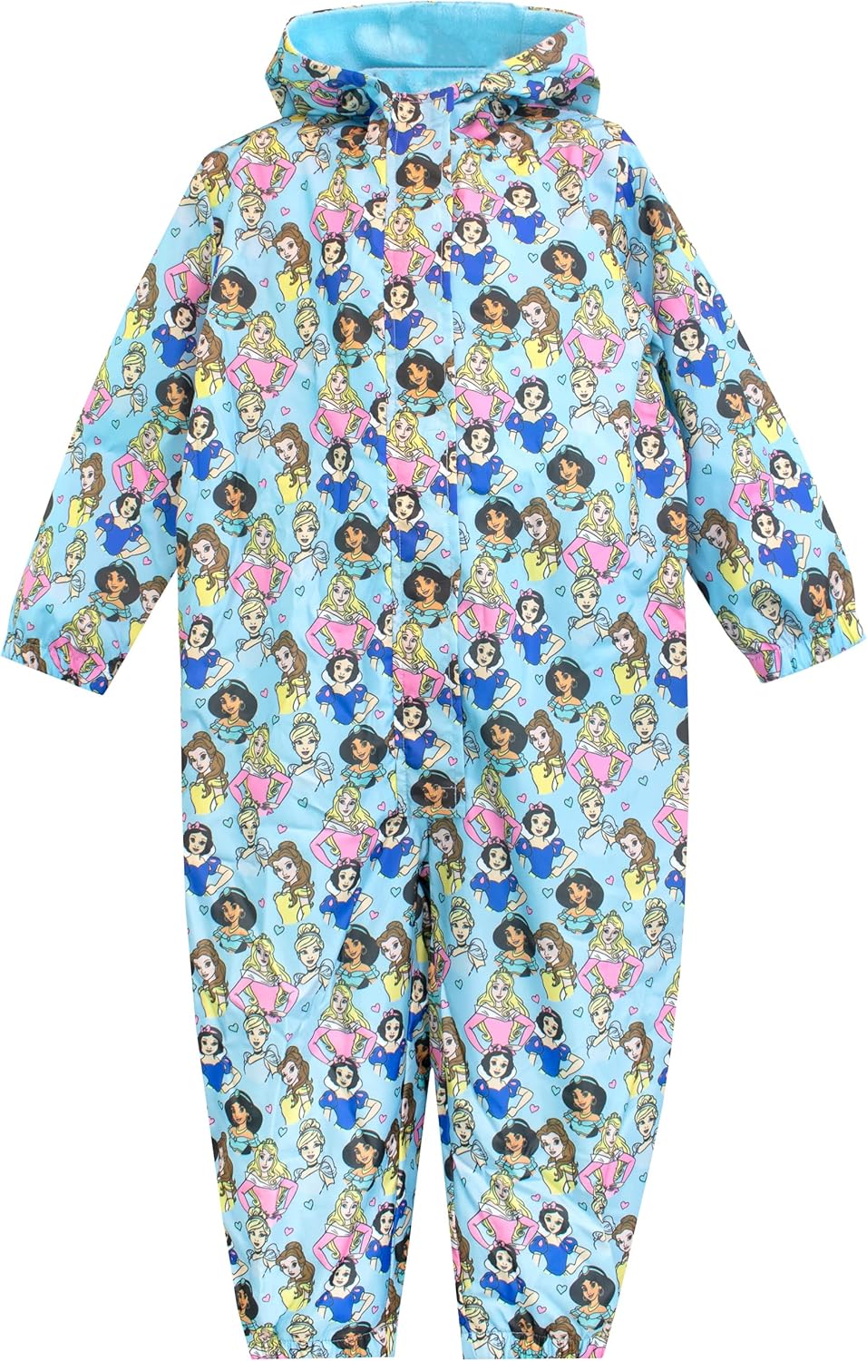 Quantum Rain Coats Disney Princess waterproof coverall for toddlers