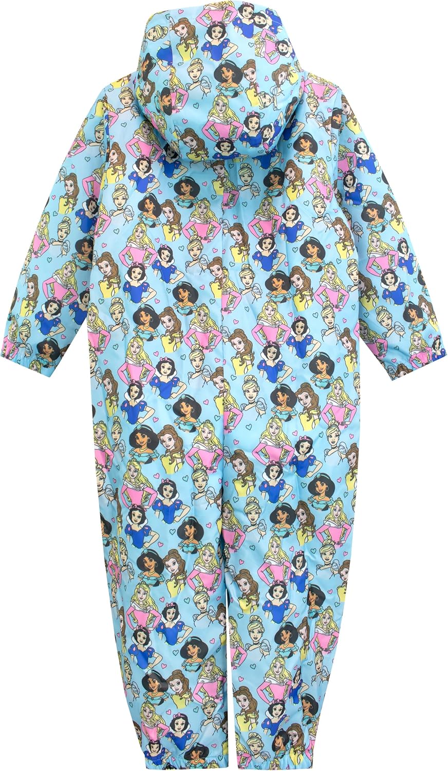 Quantum Rain Coats Disney Princess waterproof coverall for toddlers