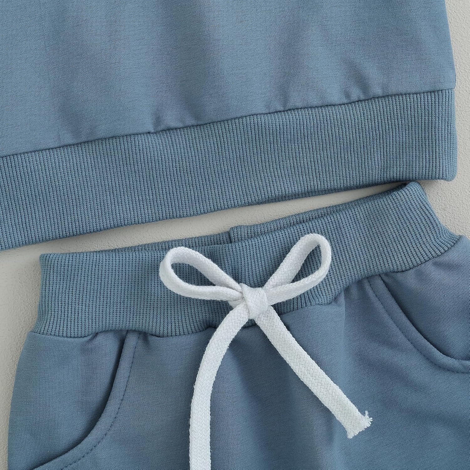Tiacham Baby Boy Clothes Comfy Cute Hoodie Pants Set