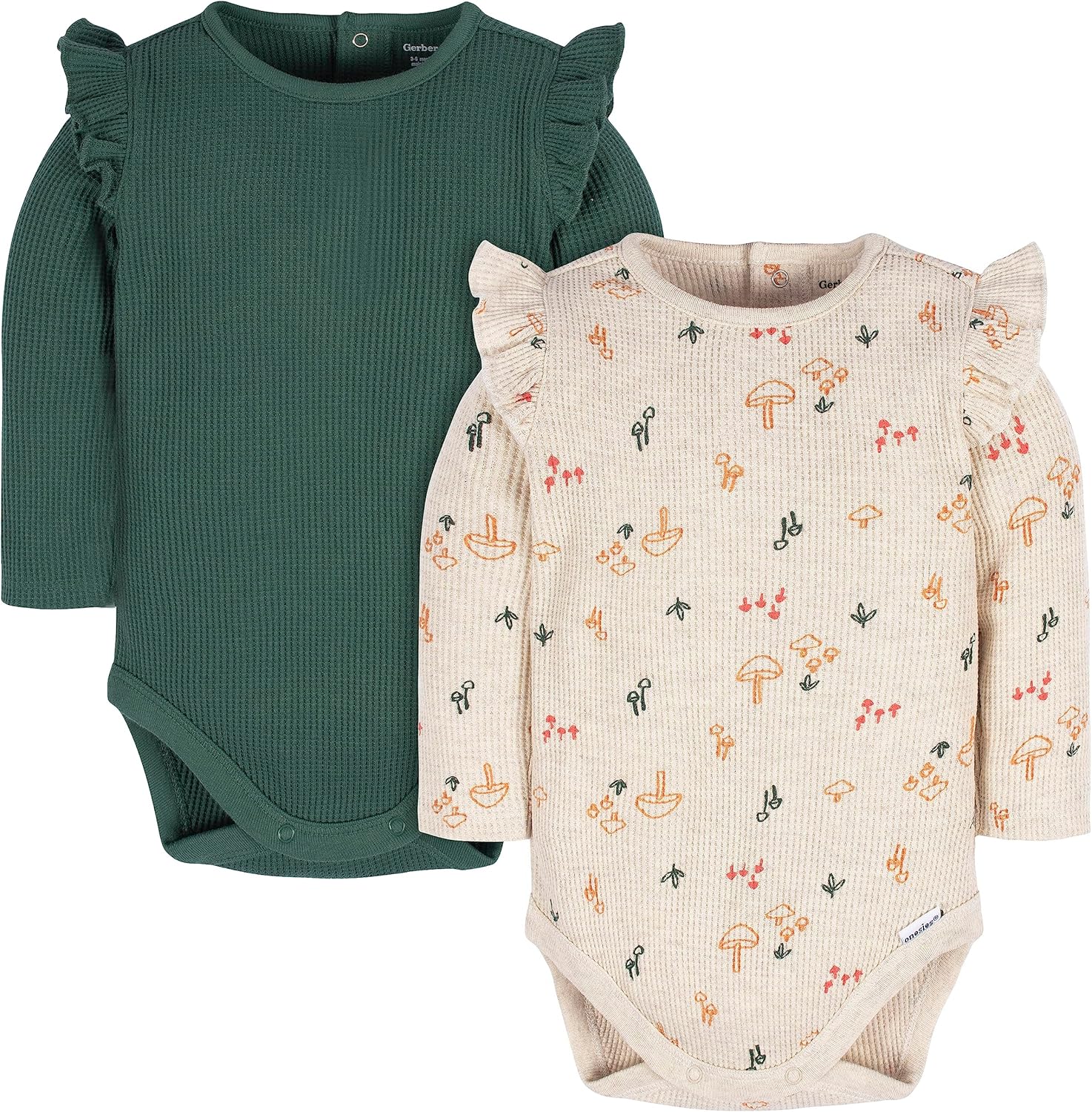 Gerber Baby Girls Double-PAJAMA SET - Soft Stretchy Onesies
